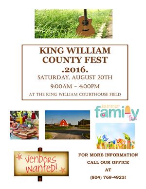 KW County Fest Flyer 2016