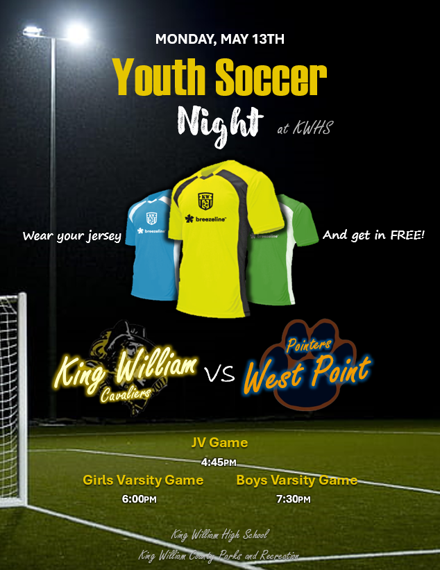 Youth Soccer Night at KWHS